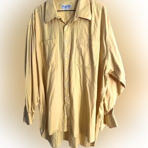 VINTAGE Y2K CHRISTIAN DIOR OVERSIZED BUTTON UP DRESS SHIRT